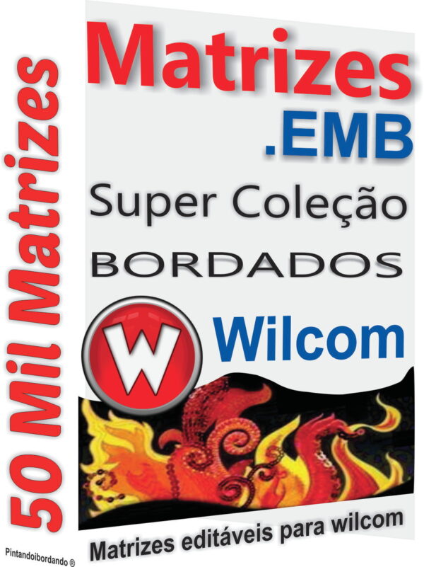 50 mil Matrizes Wilcom EMB