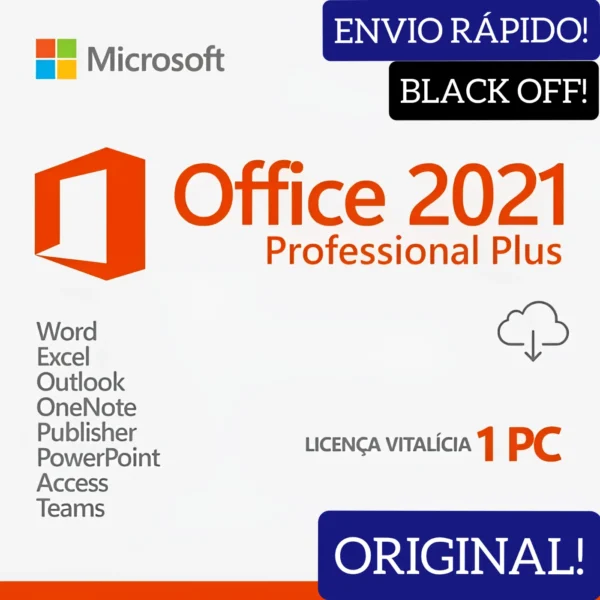 Office 2021 Professional Plus Vitalício Promoção